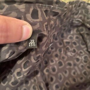 Gucci leopard print shirt